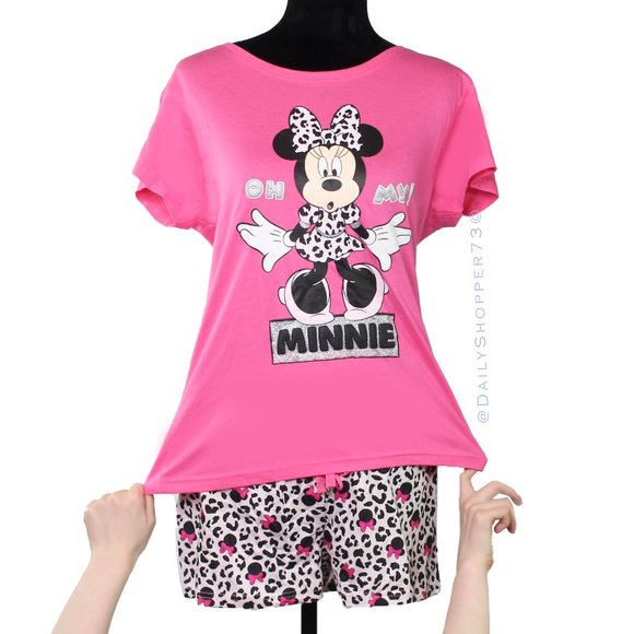 Disney Other - "Oh My!" Minnie Mouse PJ Set